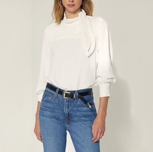 Aritzia dusty pink blouse